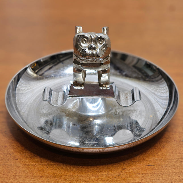 Vintage Mack Truck Bulldog Ashtray