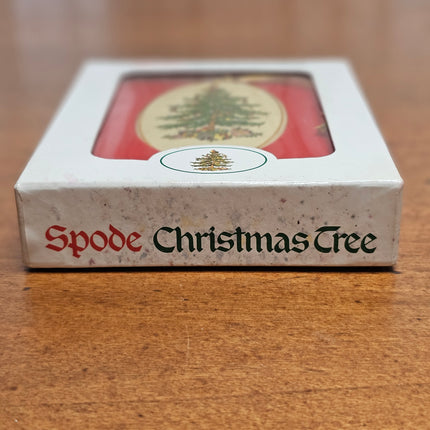 1999 Vintage Spode Christmas Tree Oval Ornament