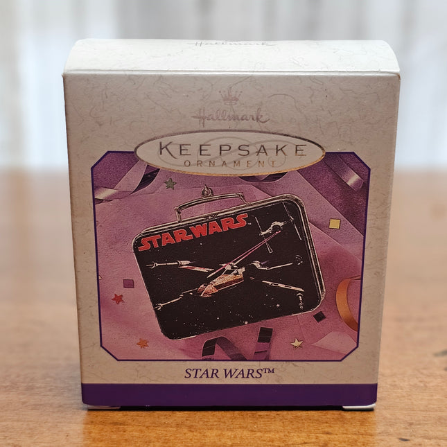 1997 Star Wars Tin X-Wing Lunchbox Hallmark Ornament