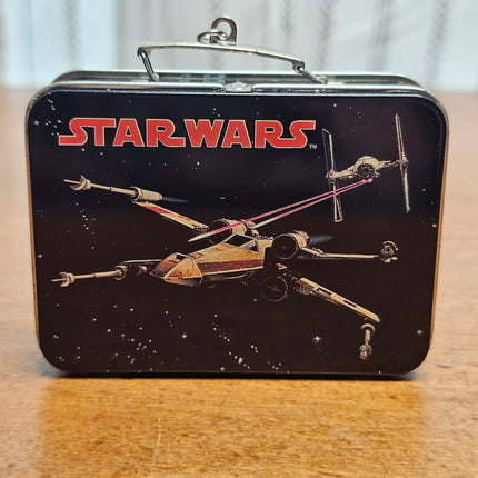 1997 Star Wars Tin X-Wing Lunchbox Hallmark Christmas Ornament
