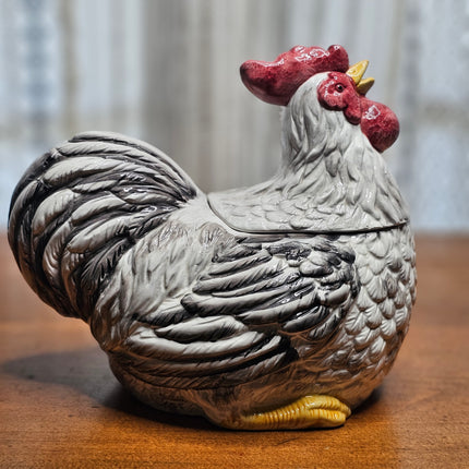 Vintage Ceramic Rooster Cookie Jar