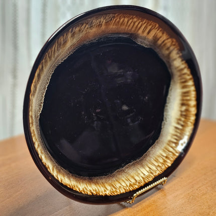 Vintage Pfaltzgraff Brown Drip Serving Platter