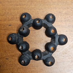 Japanese Cast Iron Candleholder Dansk