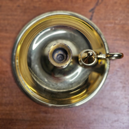 Baldwin Brass Chamberstick Candle Holder With Removable Snuffer