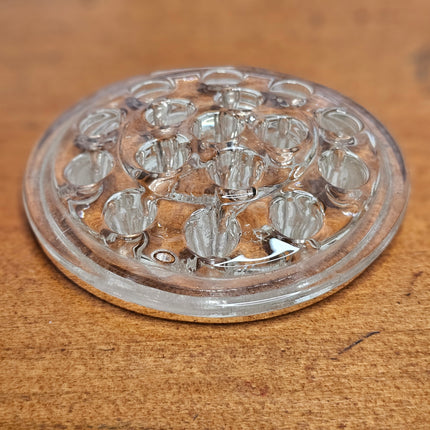 Vintage 16 Hole Glass Flower Frog