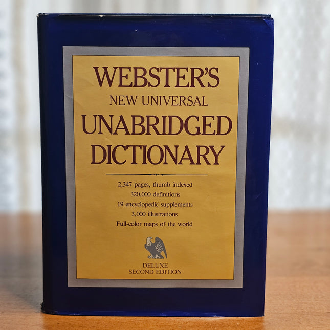 Webster's New Universal Unabridged Dictionary | Deluxe Second Edition