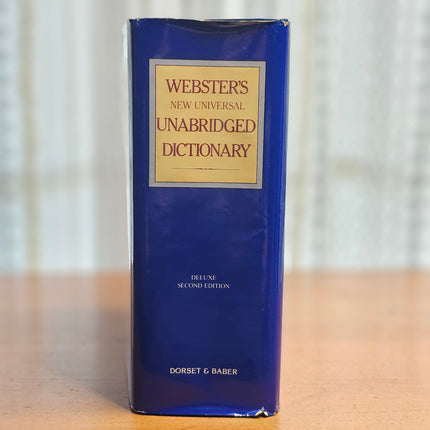 Webster's New Universal Unabridged Dictionary | Deluxe Second Edition