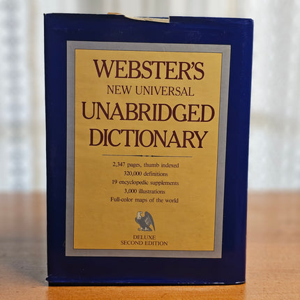 Webster's New Universal Unabridged Dictionary | Deluxe Second Edition
