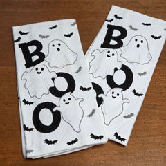 Martha Stewart Ghost Boo Kitchen Hand Towel