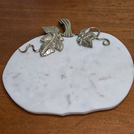 Marble Pumpkin Cutting Board