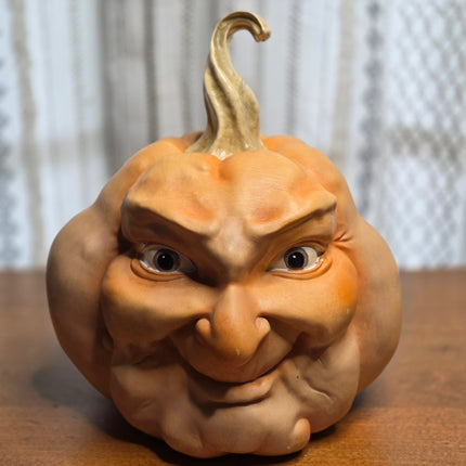 Martha Stewart Ugly Faced Pumpkin
