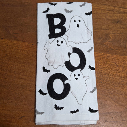 Martha Stewart Ghost Boo Kitchen Hand Towel