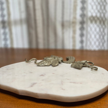 Marble Pumpkin Cutting Board