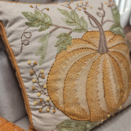 The Farmhouse Pumpkin Pillow
